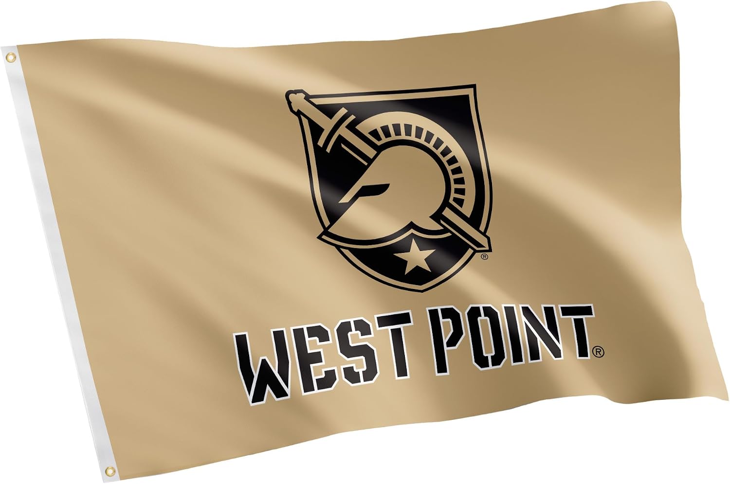 Desert Cactus United States Military Academy USMA Flag - 3 x 5 Feet Knights Banner, Indoor/Outdoor Durable Fabric, 100% Polyester Design (Style Z)