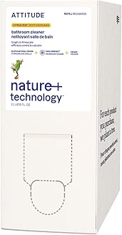 Bathroom Cleaner Refill, Bulk-to-Go Packaging, Non-Toxic Hypoallergenic Vegan + Cruelty-Free, Bulk, Citrus Zest, 67.6 Fl Ounce