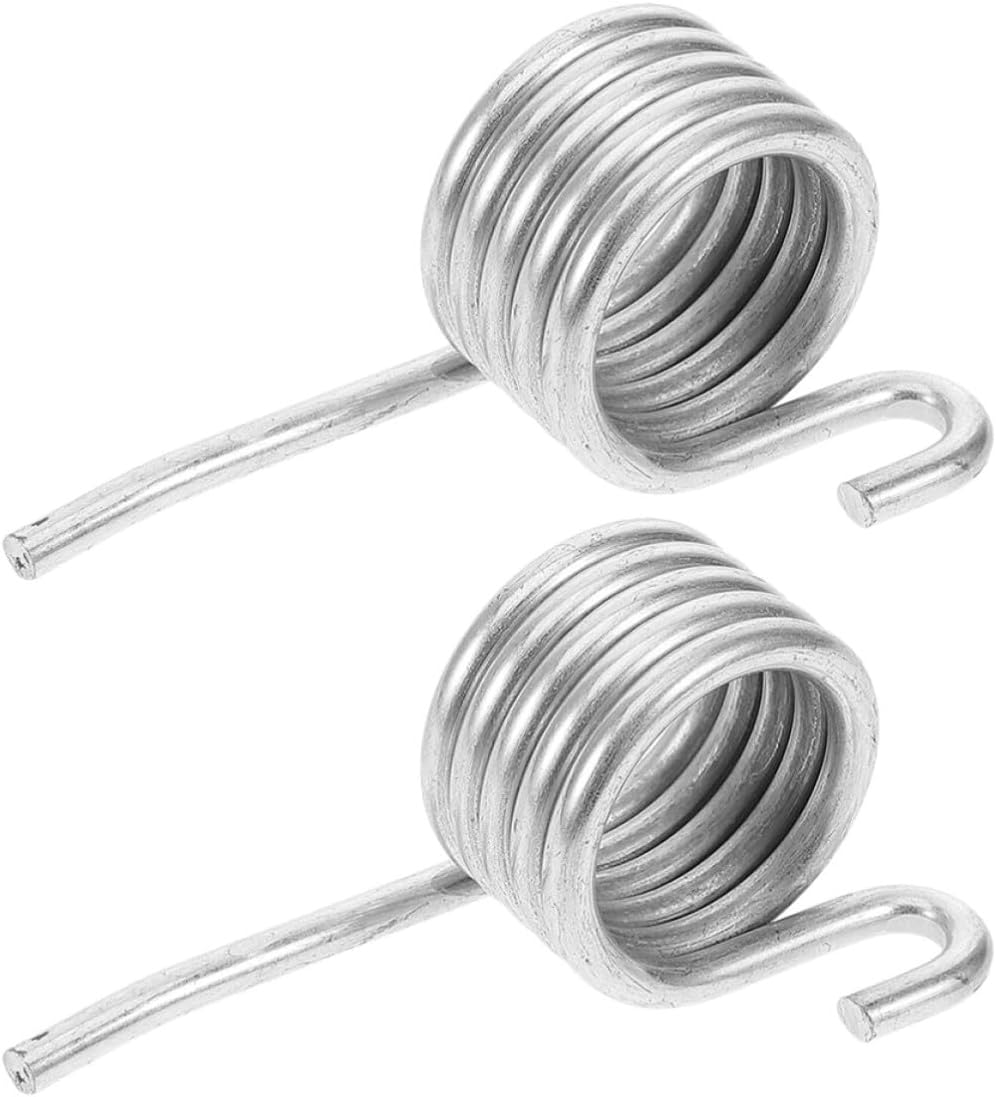 2 Pcs Commercial Rectangular Wheeled Mop Bucket Spring Replacement | Stainless Steel, Silver Finish, Complete Accessories, Better Fixation, Water Squeezing for Floor Cleaning and Homes