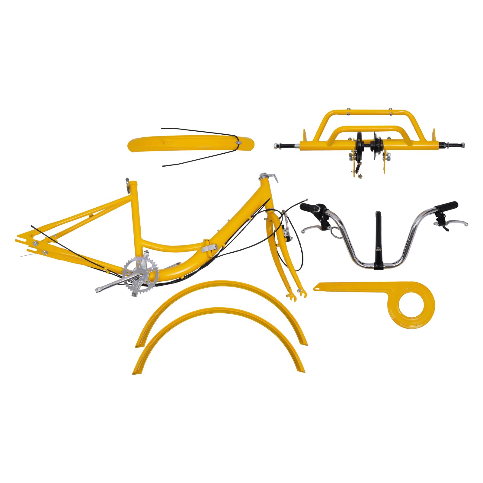KumuJ Triciclo para adultos, 24 pulgadas, plegable, 3 ruedas, 7 velocidades, bicicleta para adultos, triciclo, bicicleta de crucero con luz LED, soporte para vaso (blanco KumuJ Triciclo para adultos, 24 pulgadas, plegable, 3 ruedas, 7 velocidades, bicicleta para adultos, triciclo, bicicleta de crucero con luz LED, soporte para vaso (blanco