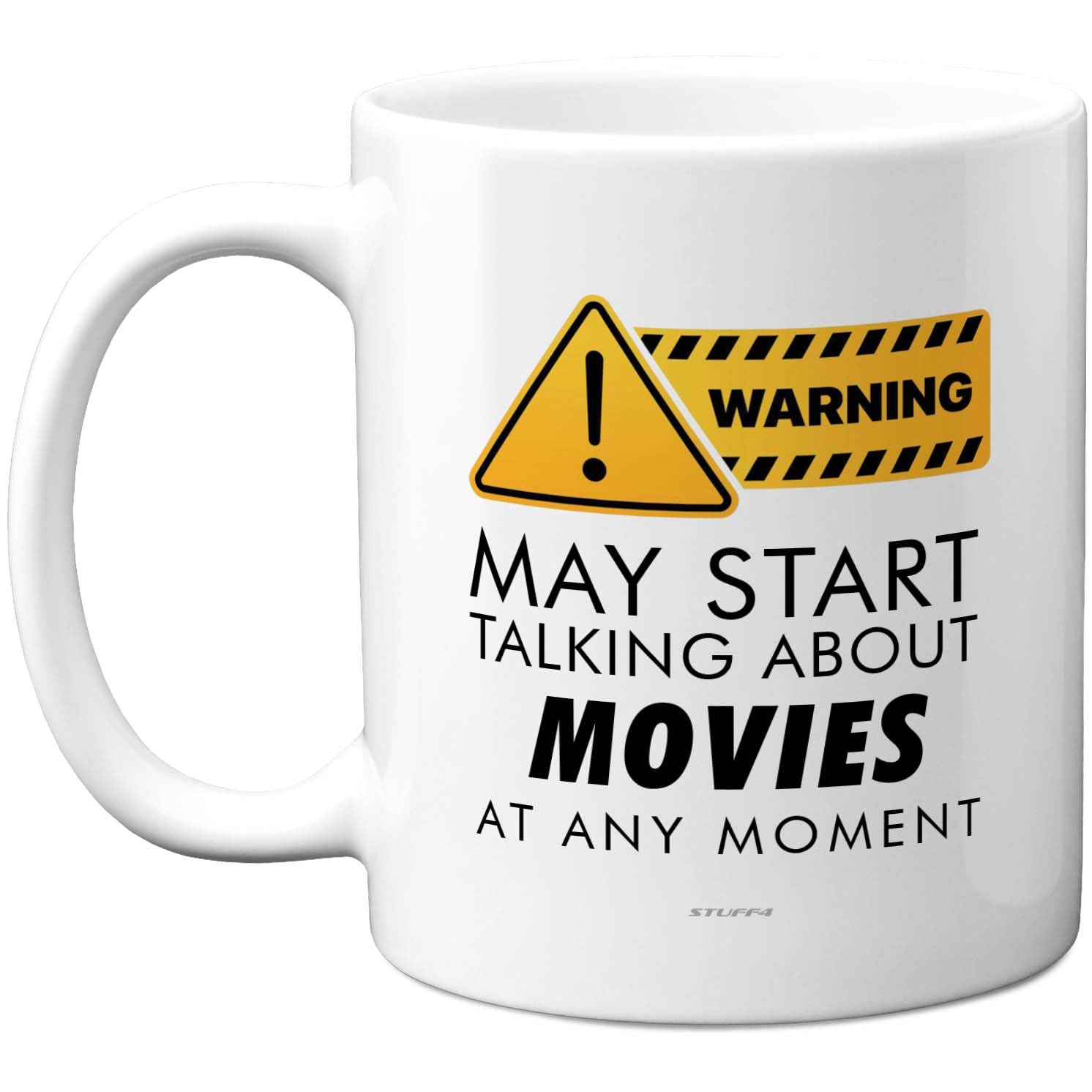 Stuff4 Warning May Start Talking About Movies Mug