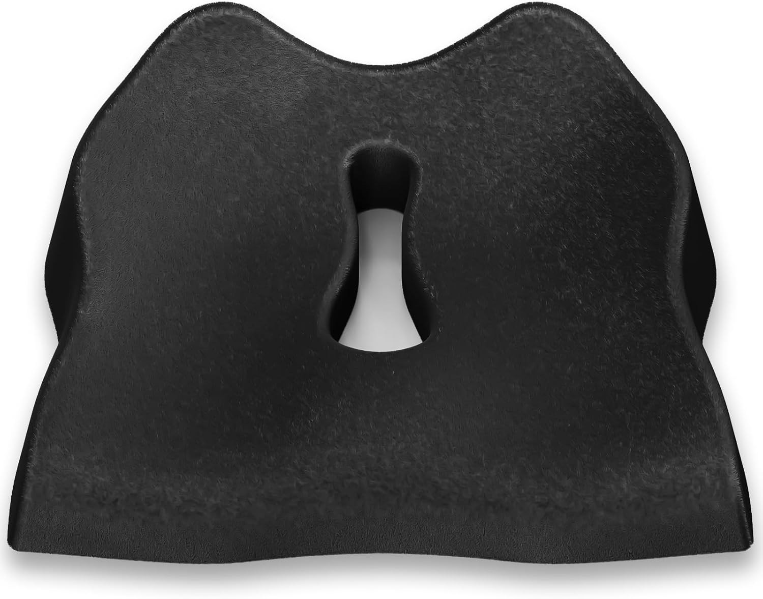 Seat Cushion for Office Chair Cushion?Wheelchair&Car&Airplane Seat Cushion?Memory Foam Cushion for Pressure Relief Sciatica & Pain Relief for Long Sitting (Black)
