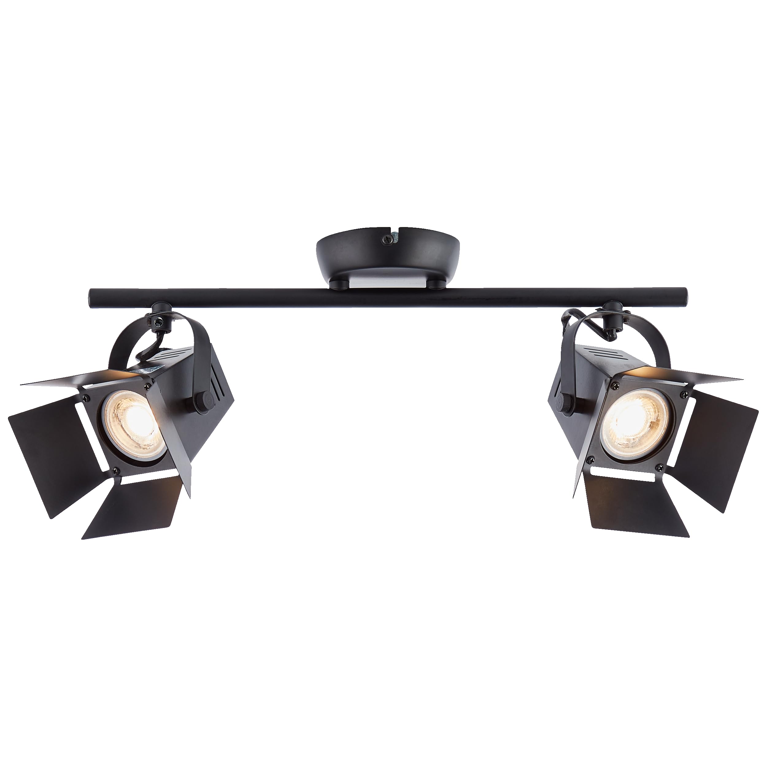 Lightbox Plafoniera LED faretto moderno da soffitto, 2x LED GU10 5W