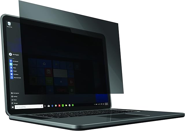 Kensington laptop Screen Privacy Filter 14 Inch 16: 9 protector hides personal and confidential information supports Dell HP Lenovo ASUS Acer laptops reduced blue light via anti glare coating
