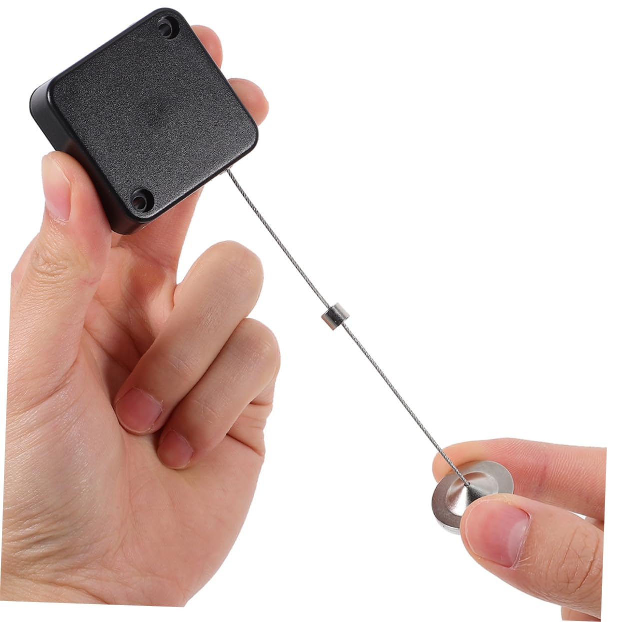 POPETPOP 2pcs Retractable Security Tether Lock Adjustable Leash Clasp for  Gaming Controllers and Tablets Theft Prevention Wire Cable Holder for Retail  and Exhibitions - Amazon.com