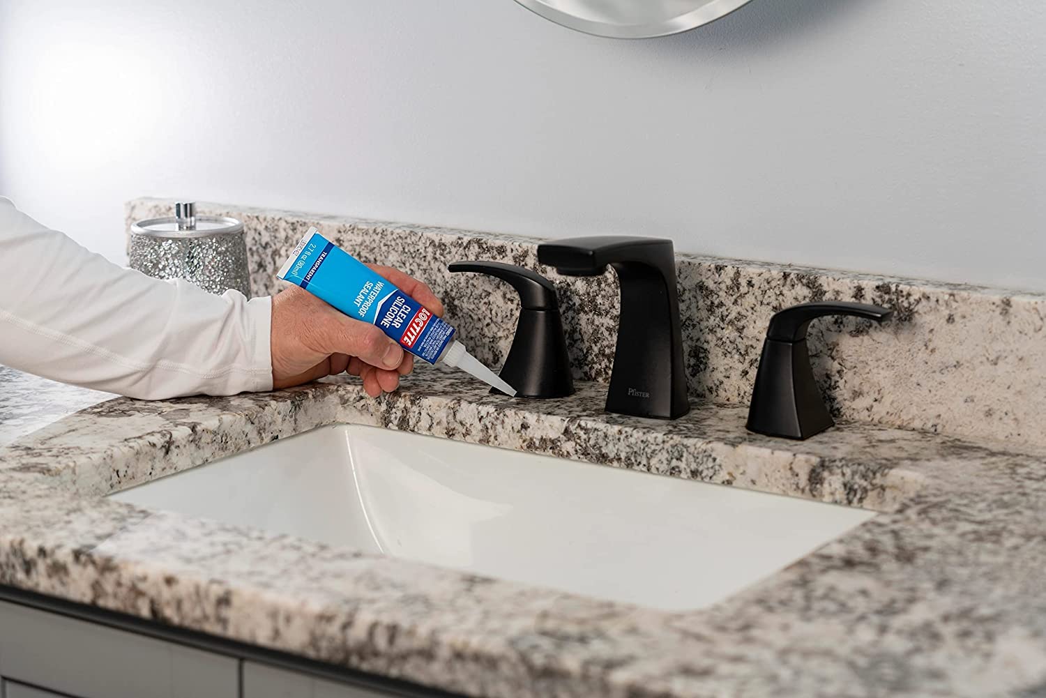 Loctite 2.7 fl. oz. Clear Waterproof Silicone Adhesive (6-Pack)