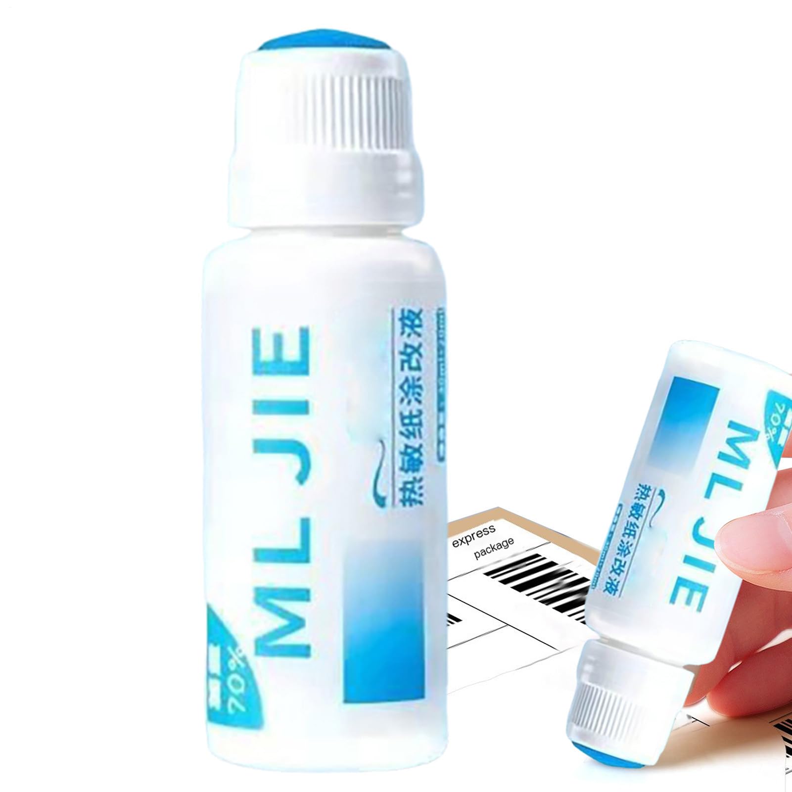 Address Protection Roller - Waybill Address Correction Tool, Anti-Theft Security Fluid, Privacy Ink Roller with Smooth Cover | Ideal for Sending Cos