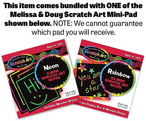 Safari Social: 24-Piece Floor Puzzle + FREE Melissa & Doug Scratch Art Mini-Pad Bundle [44233]