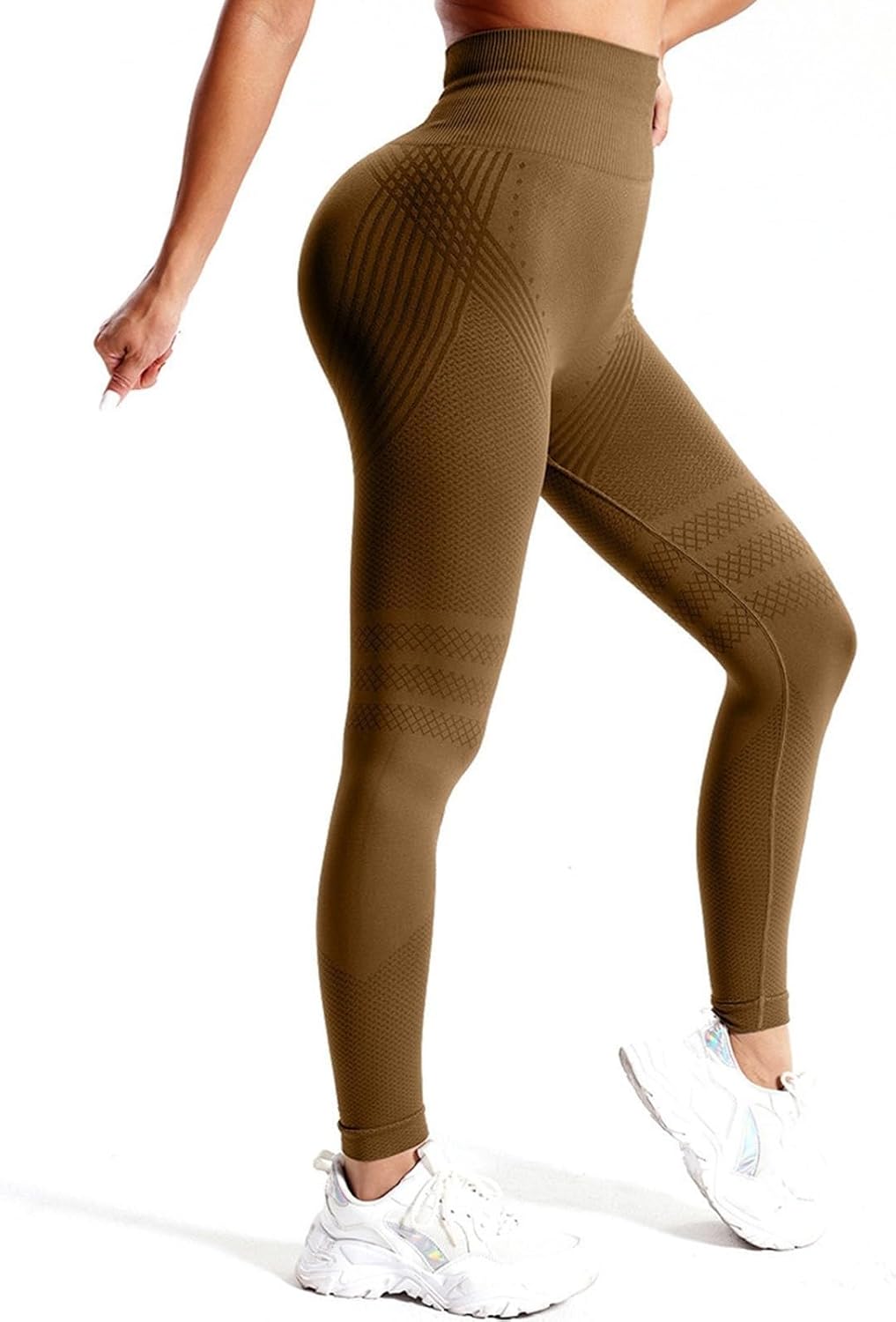 Celsior Cellulite Leggings, 3D Anti Cellulite Leggings for Women Tummy Control Compression Pants Workout Yoga Pants - Image 2