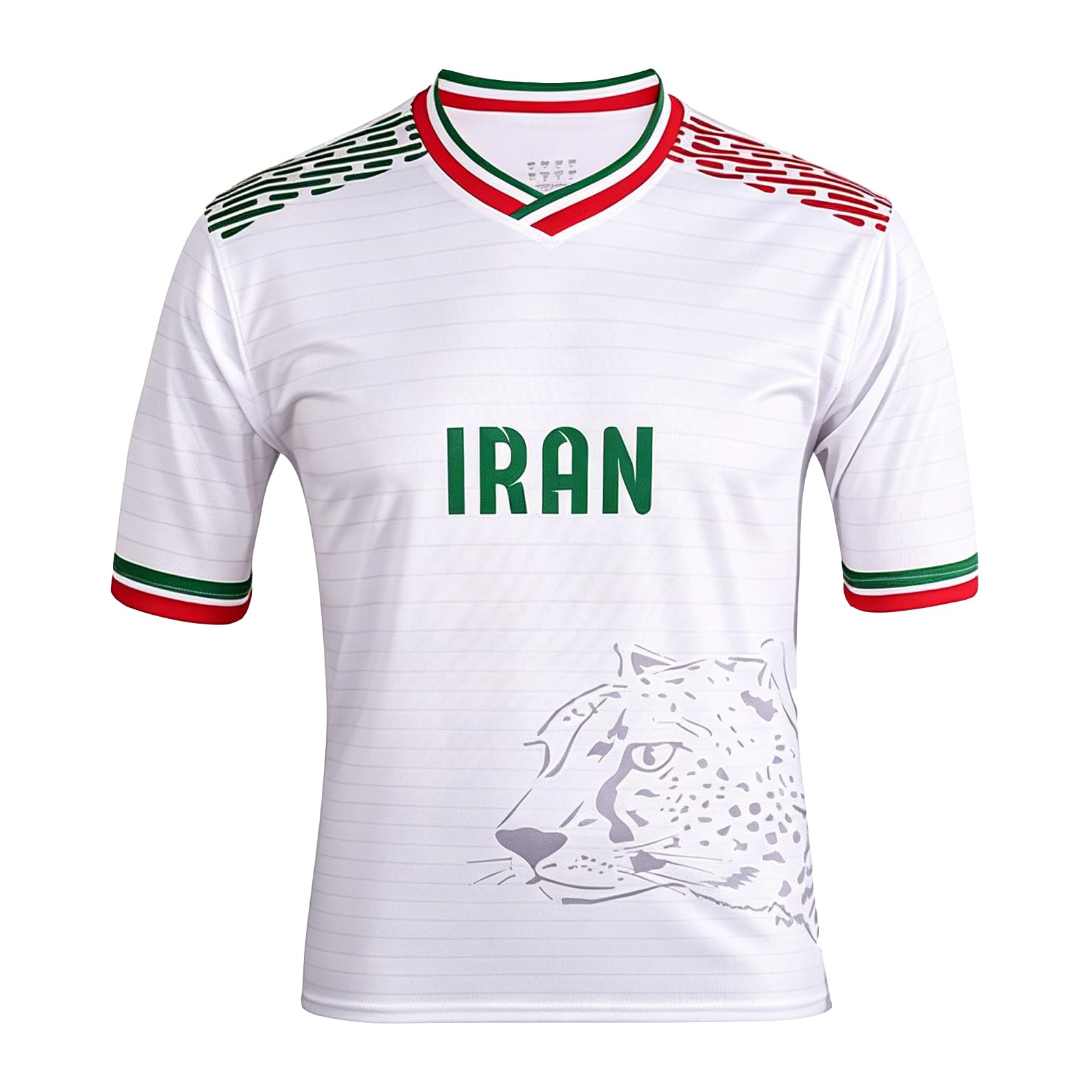 2026 Football Cup T Shirts Soccer Fans 48 National Teams Sport Casual National Flag Printing Short Sleeve Mens Womens Training Stretch Breathable Quick Dry Tee Shirt Iran XXL — image 1
