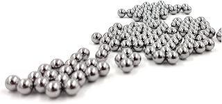 SUOFEILAIMU GCR15 Solid Ball High Precision 0.5kg G10 16 17 18 19 20mm Hardness Bearing Ball for CNC Impact Test (Outer Diameter : 17mm 500g)