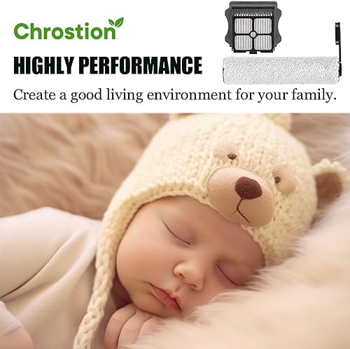 Miniatura 7 de Kit de piezas de repuesto compatible con aspiradora inalámbrica Tineco Floor ONE S5Floor One S5 Pro 2, accesorios incluye 3 rodillos de cepillo,