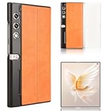 Generic Compatible with Honor V Purse Case,Compatible with Honor V Purse 5G VCA-AN00 PU Leather Texture Shockproof 3 in 1 (PU+PC+TPU) Camera Protection Cover Brown