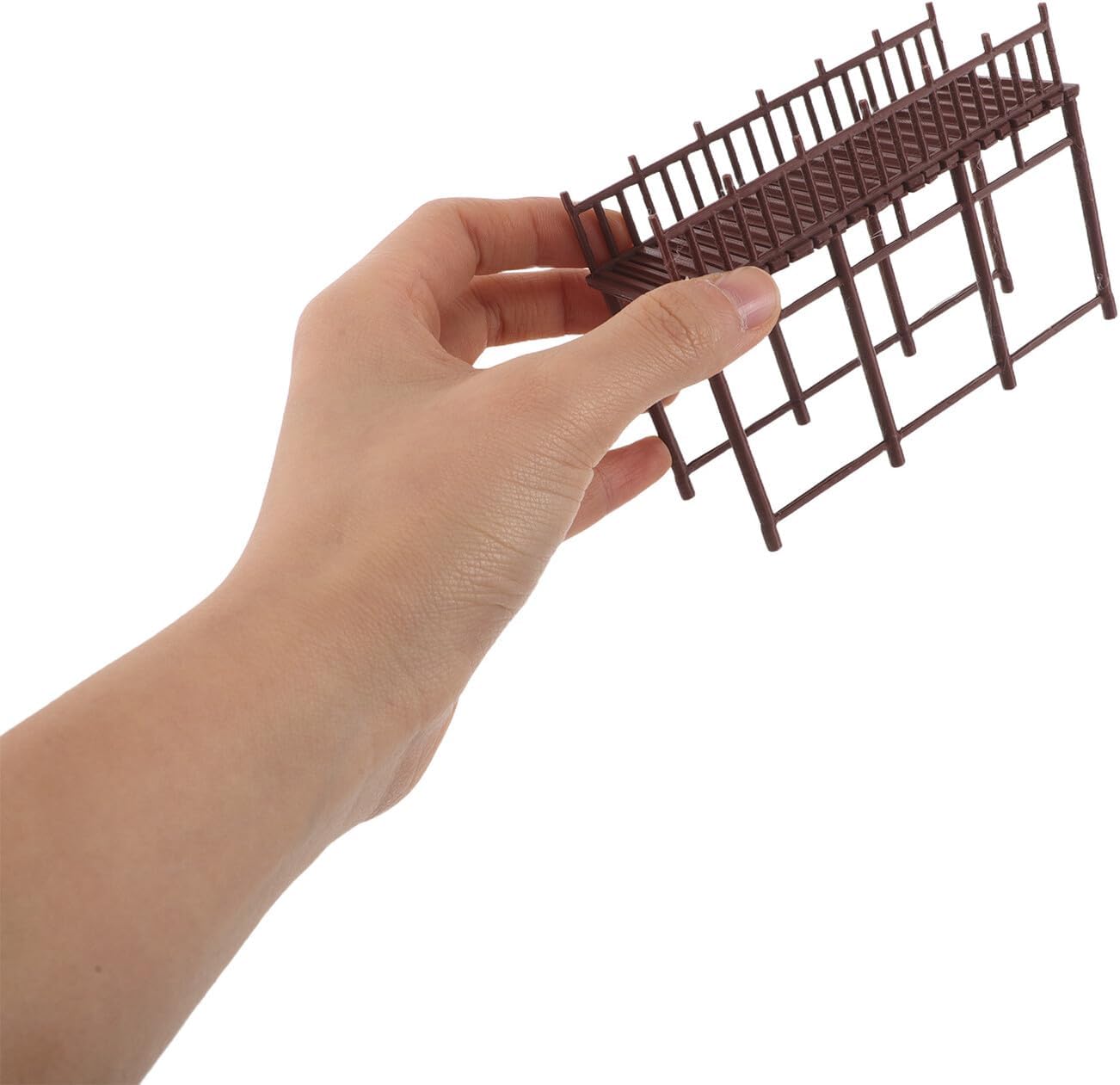 Xmas Ancient Style Miniature Plastic Bridge for Bonsai Garden Decor