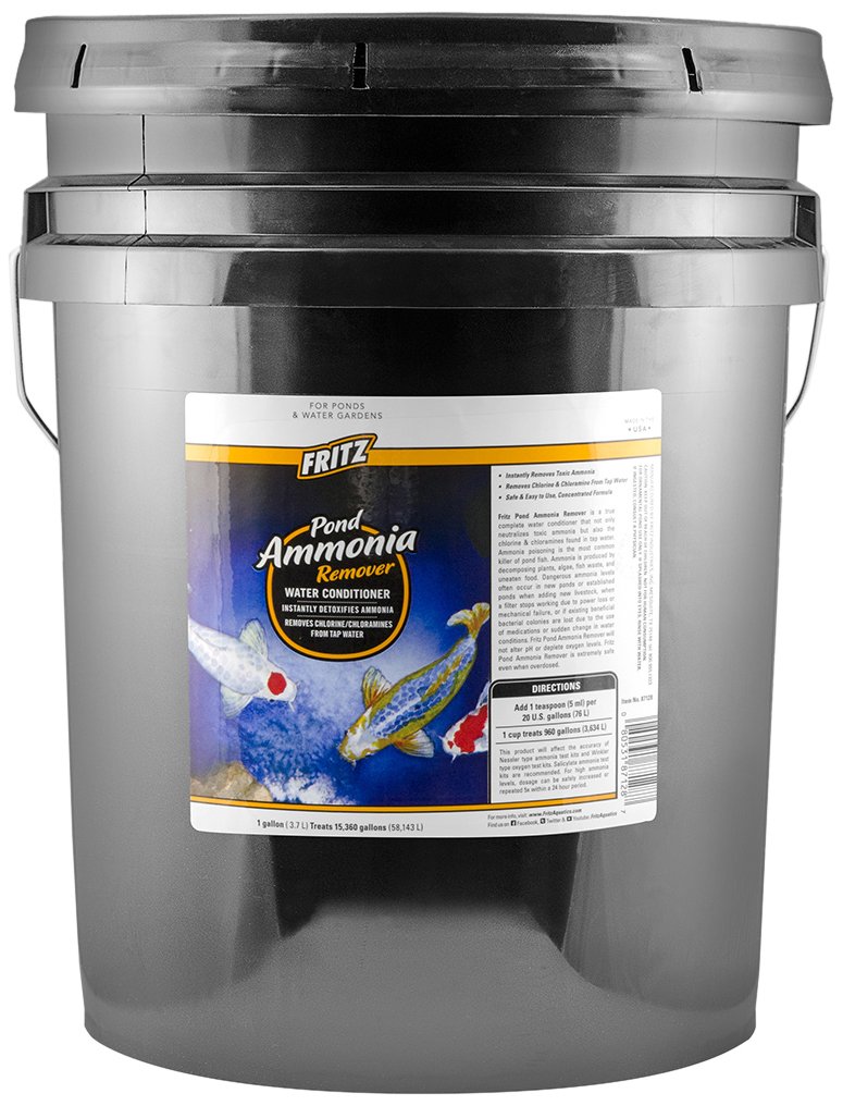 FritzPond - Ammonia Remover Water Conditioner- 5 Gallon