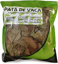 Pata-de-Vaca Folha 50g | Chá Natural para Diabetes, Colesterol e Saúde dos Rins
