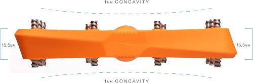 Miniatura 4 de Crankbrothers Stamp Flat MTB Pedales - Pedales de bicicleta específicos de tamaño, ligeros, versátiles y duraderos