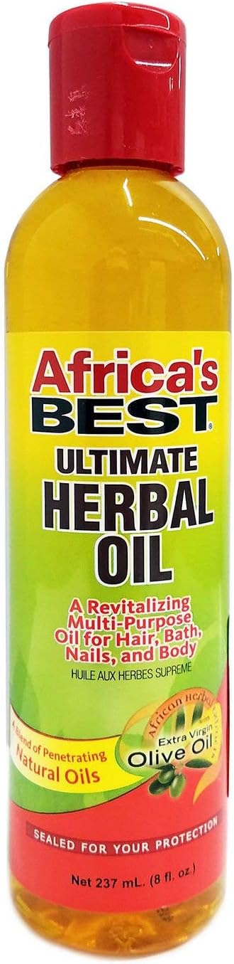 Africas Best Ultimate Herbal Oil, 8 Ounces (Pack of 3)