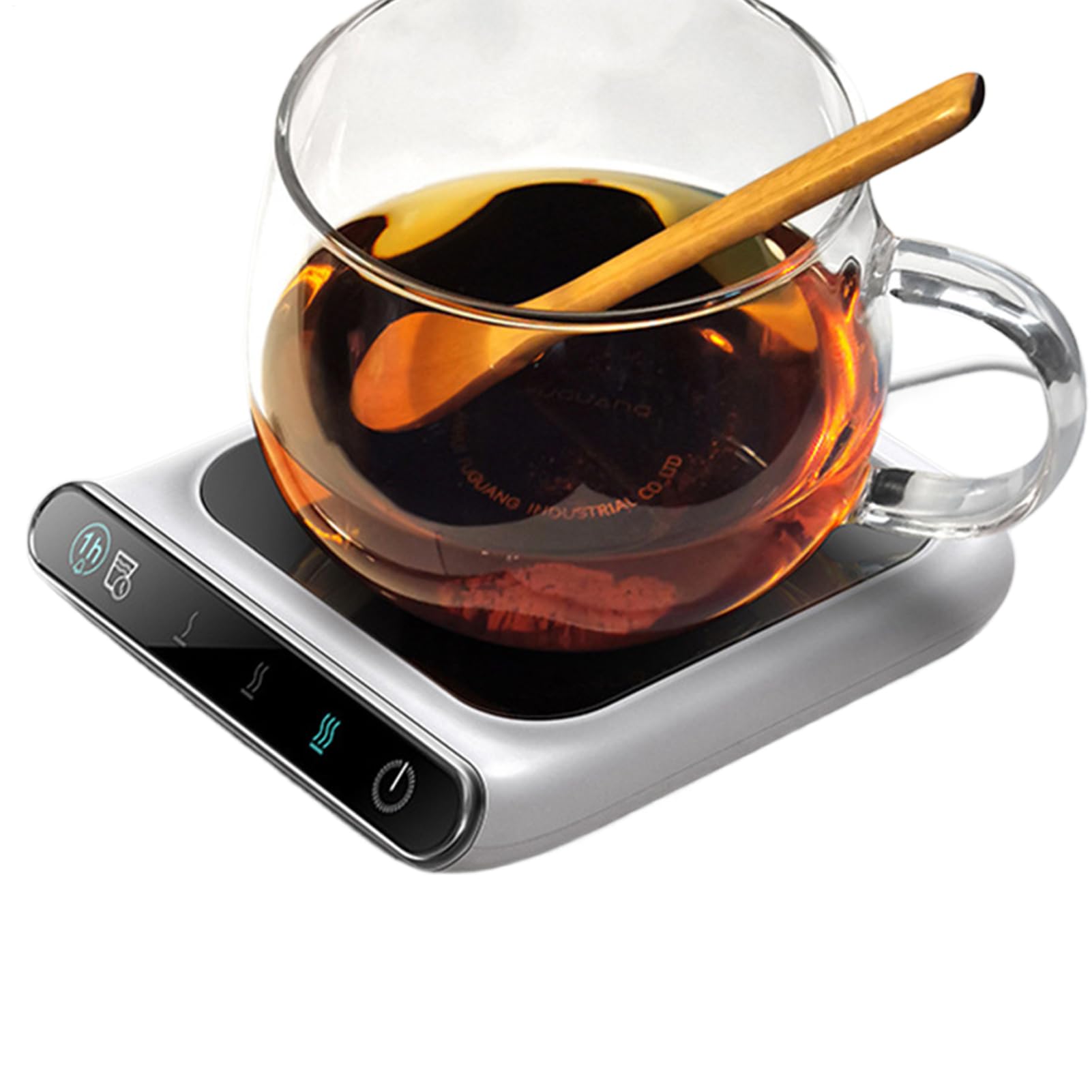 Chauffe-tasses à café - Chauffe-tasses de thé et de café intelligent avec chauffage de 5,2 x 4,65 x 0,79 pouces, chauffage de tasses à thé avec arrêt automatique de 5 V-2 A 10 W | pour cuisine, dormi