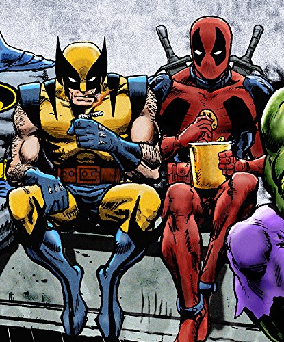 Amazon.co.jp: マーベル＆DCスーパーヒーローランチATOP A Skyscraper