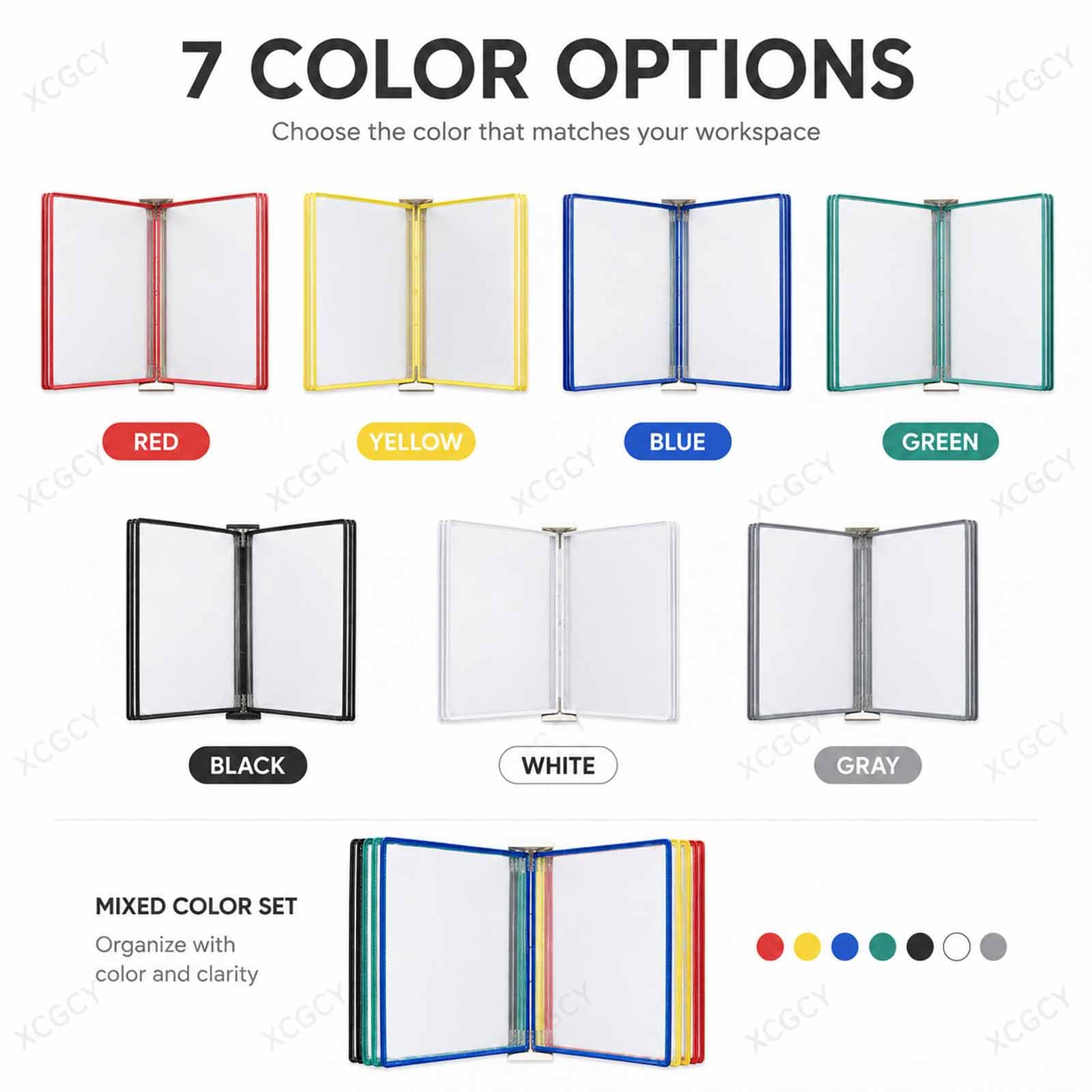 Wiszący Na Ścianie Organizer A3 Z Teczką Z Magnetyczną Podstawą, Ścienny Organizer Na Książki A3, 10 Kieszeni Z Klapką/20 Stron, Organizer 45 × 33 Cm Do Szybkiego Dostępu Do Plików W Biurach I