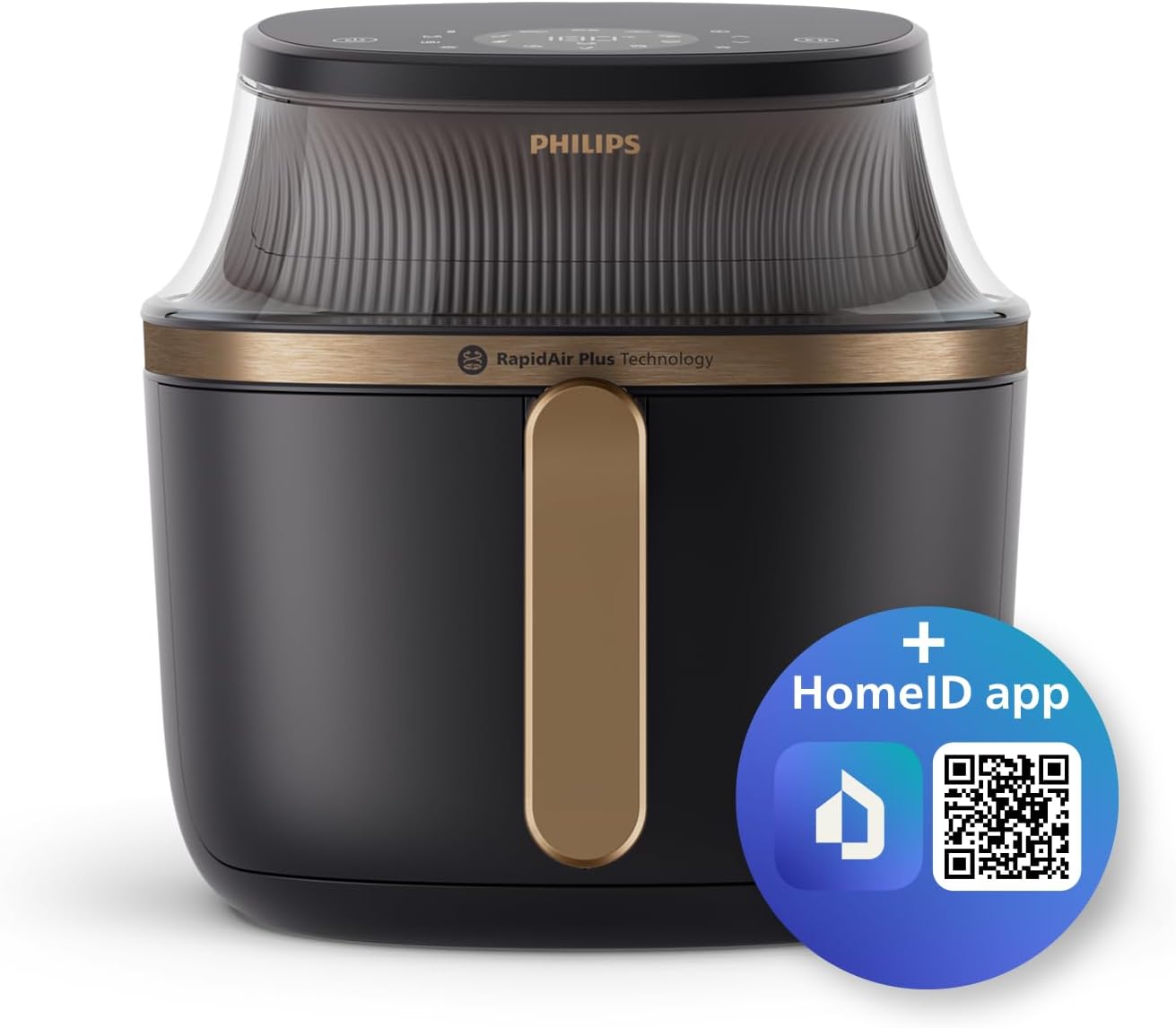 Philips Airfryer Series 3000 with HomeID app logo