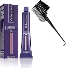 𝐒𝐚𝐥𝐞𝐫m Cosmetics VISION 𝐒𝐚𝐥𝐞𝐫mvision Permanent Cream Hair Color Dye (w/SLEEKSHOP 3-in-1 Brush/Comb) Haircolor Creme, Gray Coverage in 30 minutes (8 LIGHT BLONDE)