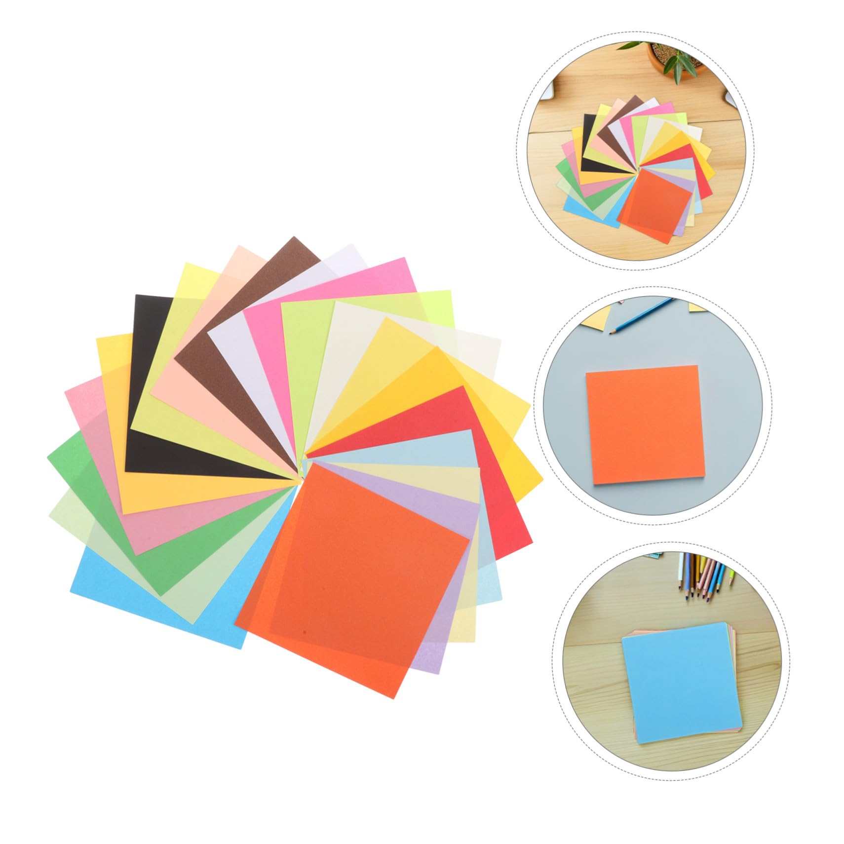 jojofuny 600 Stücke Origami Doppelseitig Handgefertigt Diy Kunsthandwerk School Crafts Papier
