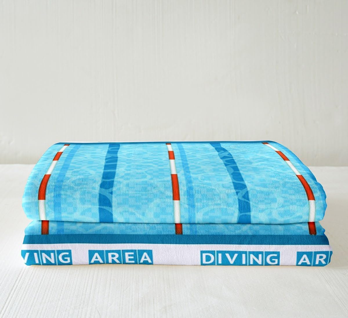 Manta polar temática de natación, tamaño gemelos, juegos deportivos de natación, ropa de cama moderna para adolescentes, piscina azul, decoración del hogar para oficina