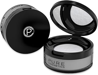 Picture Perfect Loose Setting Powder Makeup by Pure Cosmetics - Weightless Silica Face Makeup Powder - Anti-Aging Matte Face Powder for All Skin Types - Talc-Free, Paraben & Cruelty-Free, 4g/0.14oz
