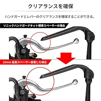 Amazon | ジータレーシング(ZETA RACING) ソニックハンドガード