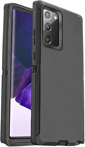 Miniatura 1 de AICase Funda para Galaxy Note 20, protección contra caídas de cuerpo completo, resistente, a prueba de golpes, caídas y polvo, 3 capas, funda