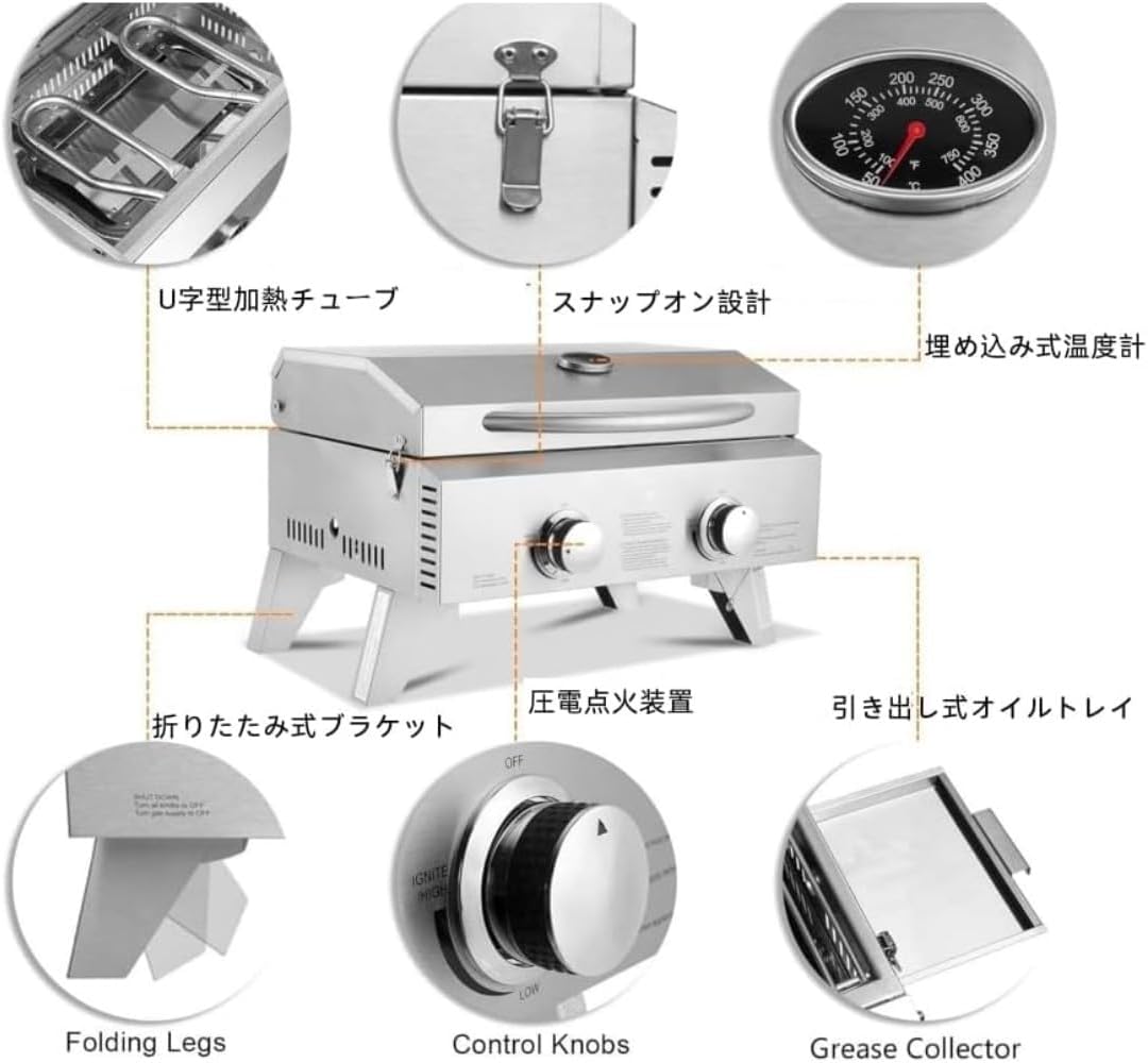 楽天市場】ニチネン カセットガス式 バーベキューグリル QUICKLY II