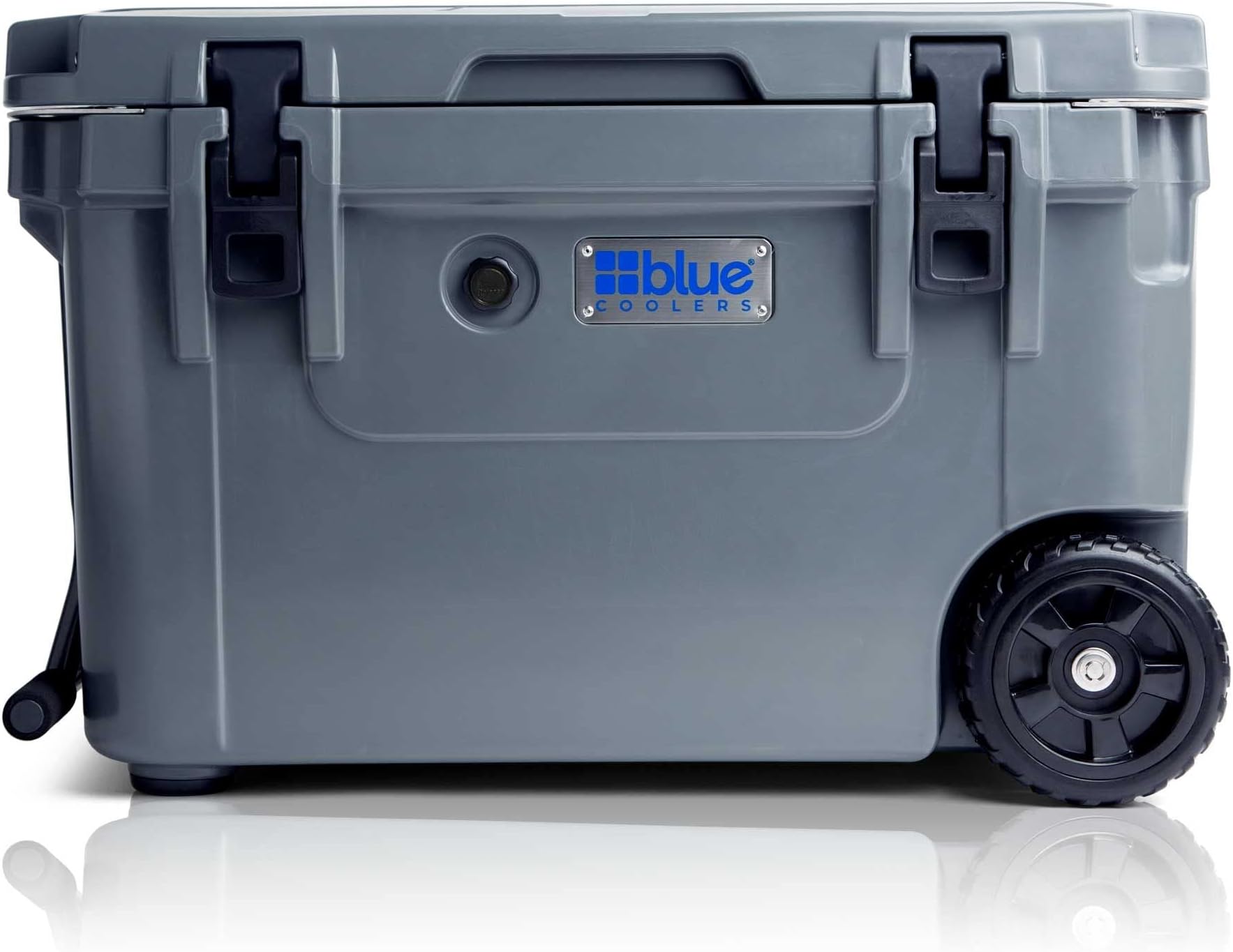- Blue Coolers Ice Vault – 60 Quart Roto-Molded Ice Cooler (Large Ice Chest Holds Ice up to 10 Days)