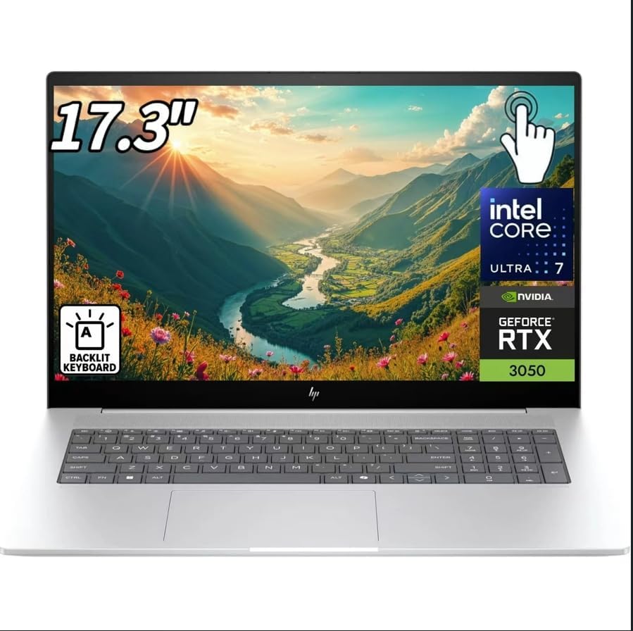 Amazon.com: HP Envy Laptop 17, 17.3 FHD Touchscreen Laptop,Intel Core ...