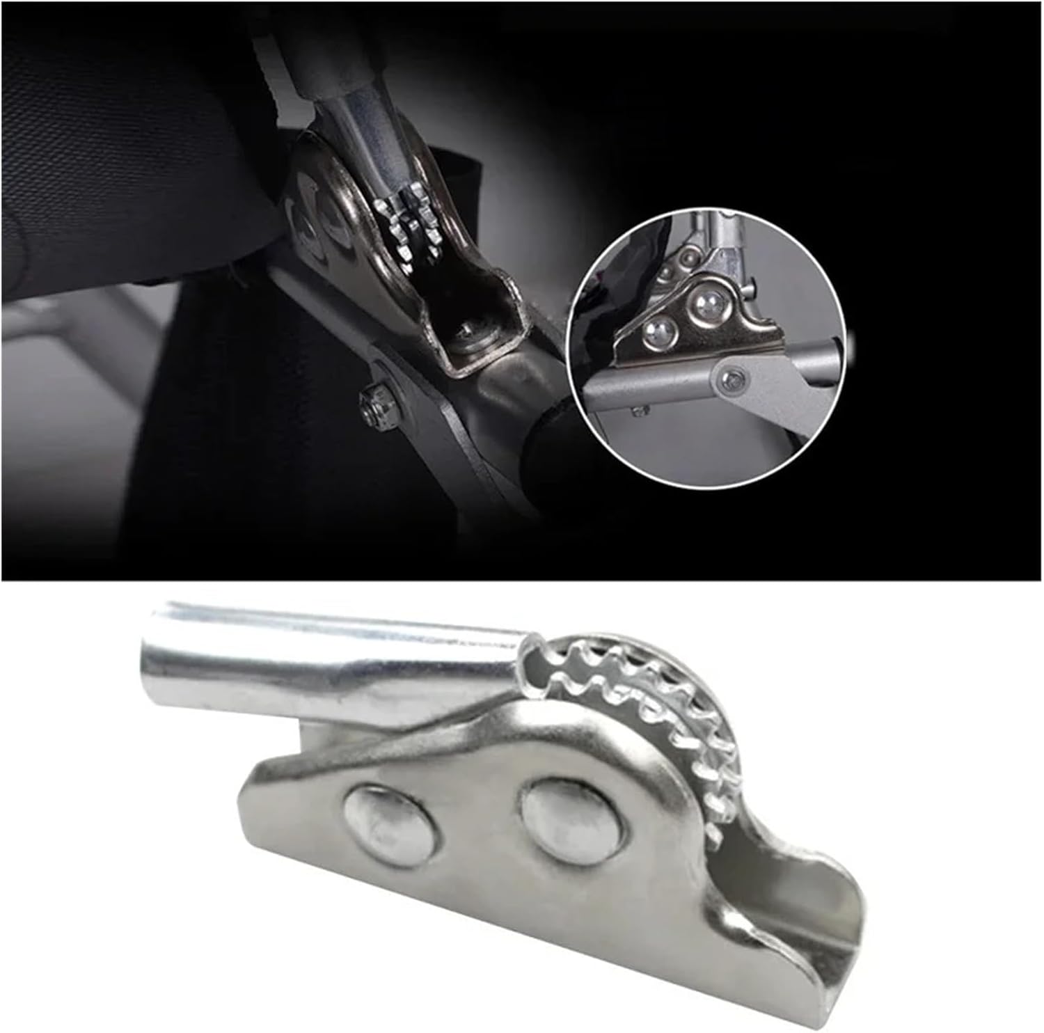 Frame Concealed Cabinet Door Hinge 1pcs Sofa Folding Hinge Connecting 5 Gears Position Adjustable Angle 180 Degree Metal Chair Backrest Accessory