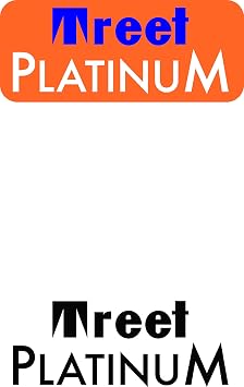 Treet Platinum Professional Super Stainless Steel Single Edge Straight Barber Razor Blades Pack of 100 - Premium Quality Shaving Experience for Sharp, Smooth Shaving Perfect for Straight Barber Razor