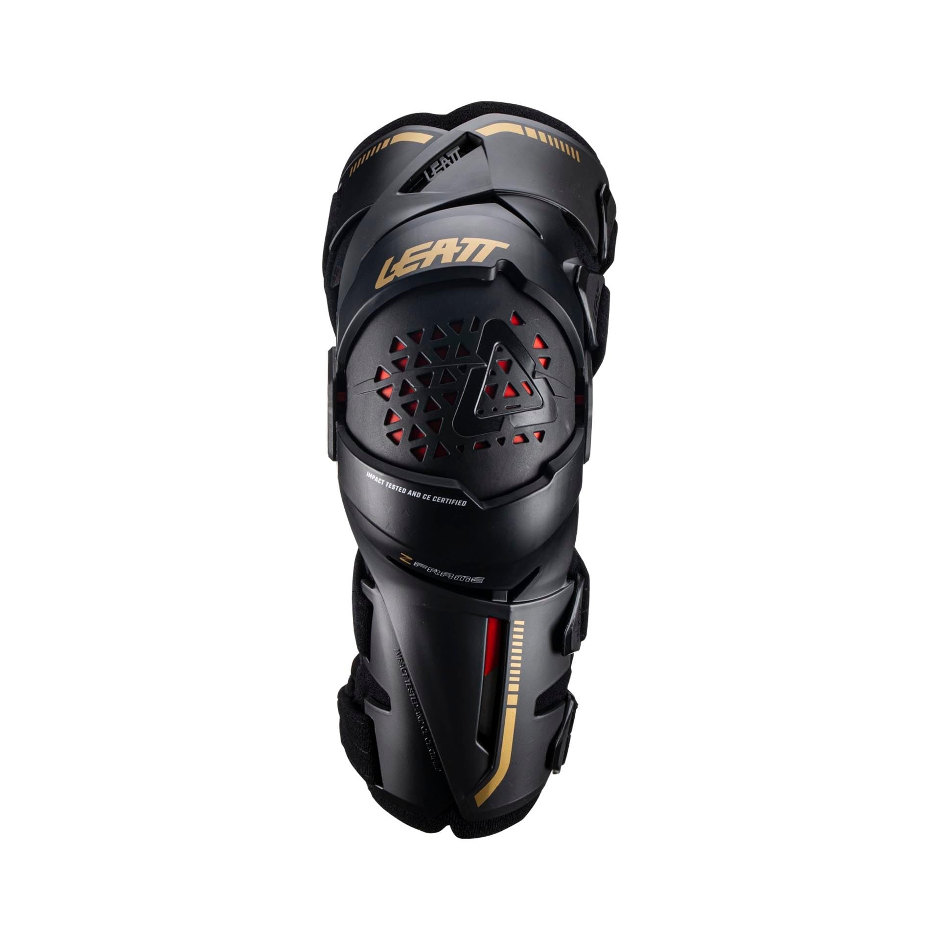 Leatt Z-Frame Pair knee brace with nylon structure and fiberglass reinforcements