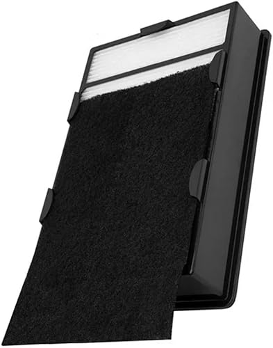 Miniatura 7 de Nispira Filtro HEPA verdadero (4) + repuesto de prefiltro de carbono (8) compatible con el filtro de purificador de aire Holmes HAPF600 HAPF600D