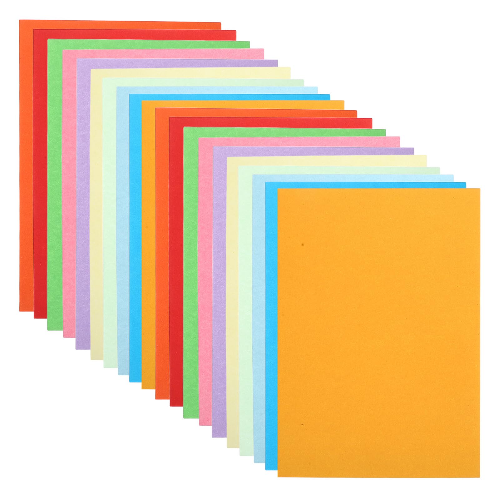 Papier à Dessin Coloré A4 300 Pièces, Papier 65g en 3 Paquets
