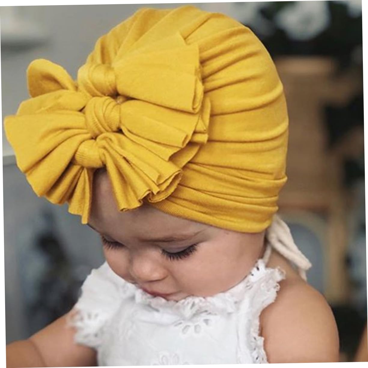 LIFKOME Tope De Cobertura Gorra De Niño Sombrero De Algodón del Hospital Turbante Niño Gorro Bebe Recien Nacido Sombrero Bebe Niños Arco Sombreros Gorro De Bebé De Algodón