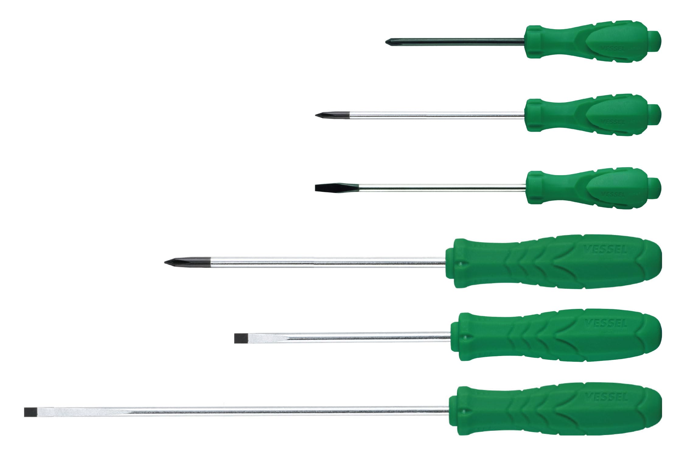 Vessel Sepadora Precision Eco Screwdriver, Set of 6, 566PS : DIY, Tools & Garden