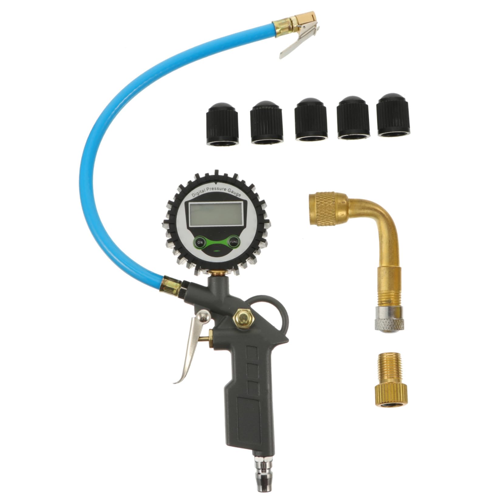 Manomètre de Pression Numérique pour Pneus de Voiture Testeur Pratique Air pour Pneus Accessoires Automobiles