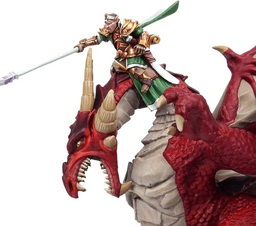Miniatura 2 de Mantic Juegos MGKWE103 Elf Dragon Kindred Lord Modelo en miniatura