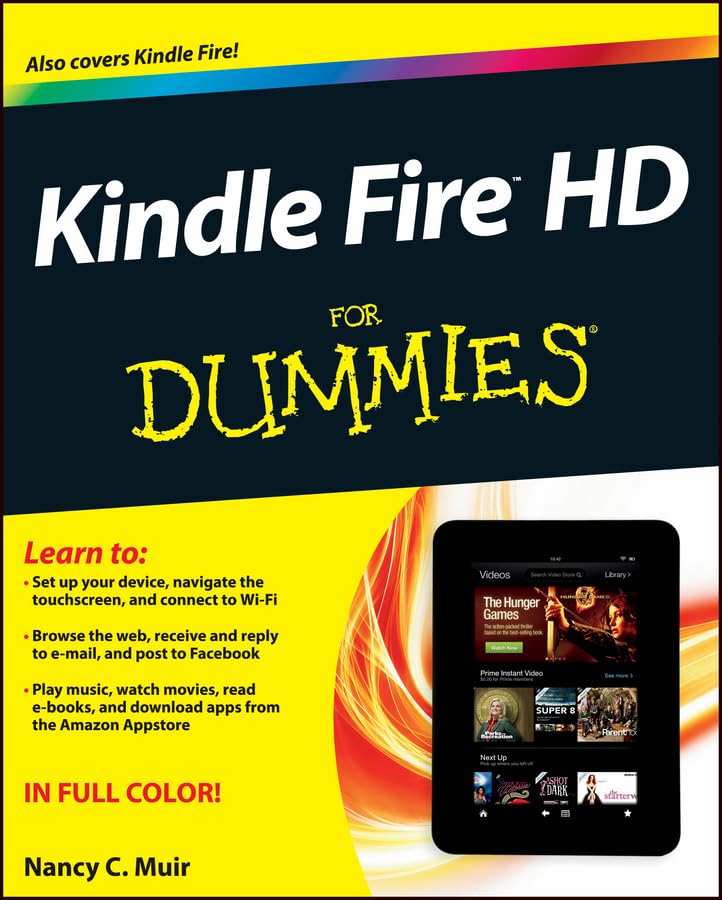 Kindle Fire HD for Dummies