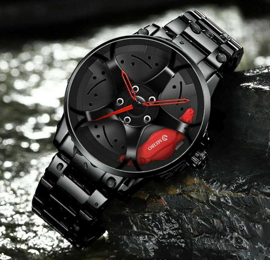 Amazon.co.jp: ホイール型腕時計 メンズ腕時計 : おもちゃ