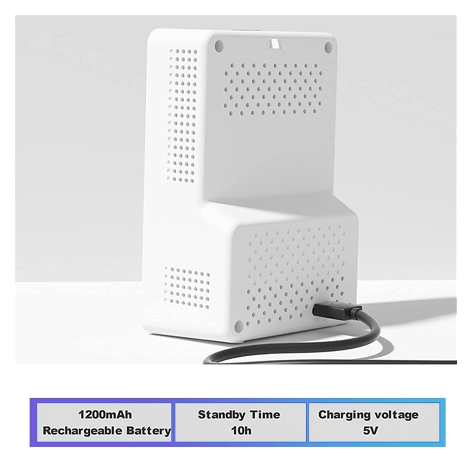 Tester del monitor della qualità dell'aria Rilevatore di CO2, TVOC, HCHO, Contatore particelle umidità e temperatura for auto domestica Per cucina e camper