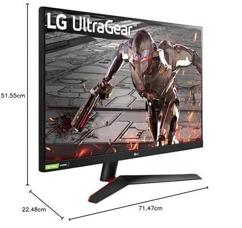 32GN500B-AEU - Monitor Gaming Ultragear (pannello VA: 1920x1080p, 16:9, 300 CD/m², 3000:1, 165Hz, 5ms (MBR 1ms), diag. 80,1 cm, ingressi: DP x1, HDMI x2, AMD Freesync Premium, HDR10), nero - Monitor - Immagine 8