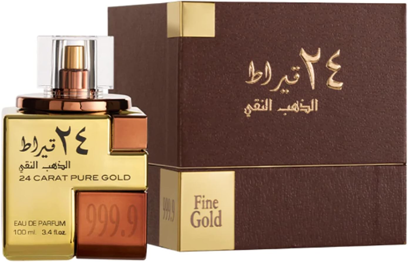 24 Carat Pure Gold Oud Perfume 100 ML MEN WOMEN Unisex Arabian Oud
