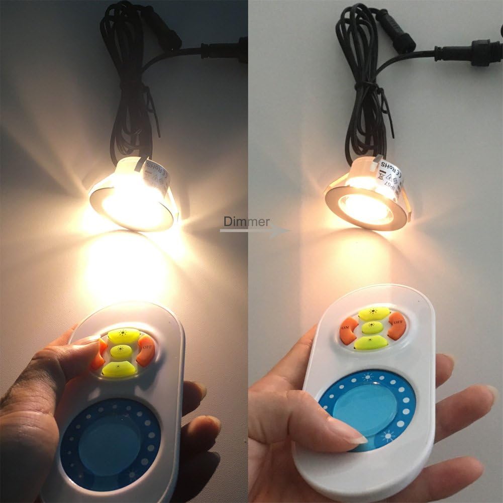 Z101C Aluminium DC 12V LED Light Dimmer Remote Controller with ON/Off Switch for QACA Single Color LED Deck Lights